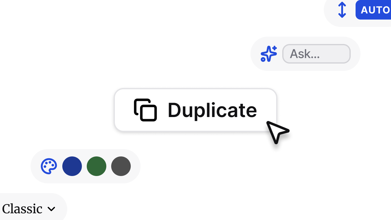 Duplicate & edit
